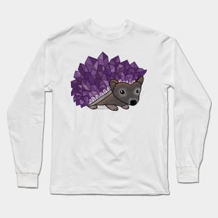 Amethyst Hedgehog Long Sleeve T-Shirt